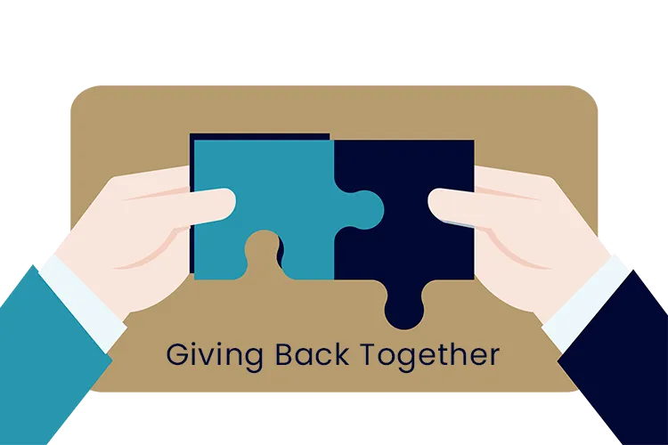 Jacob Law charity initiative — giving back together