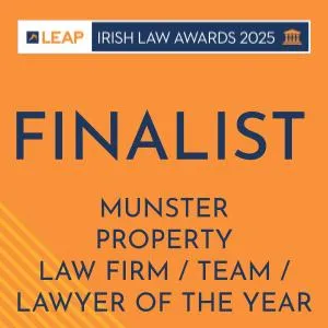 jacob law munster property law firm team lawyer or the year property solicitor conveyancing
