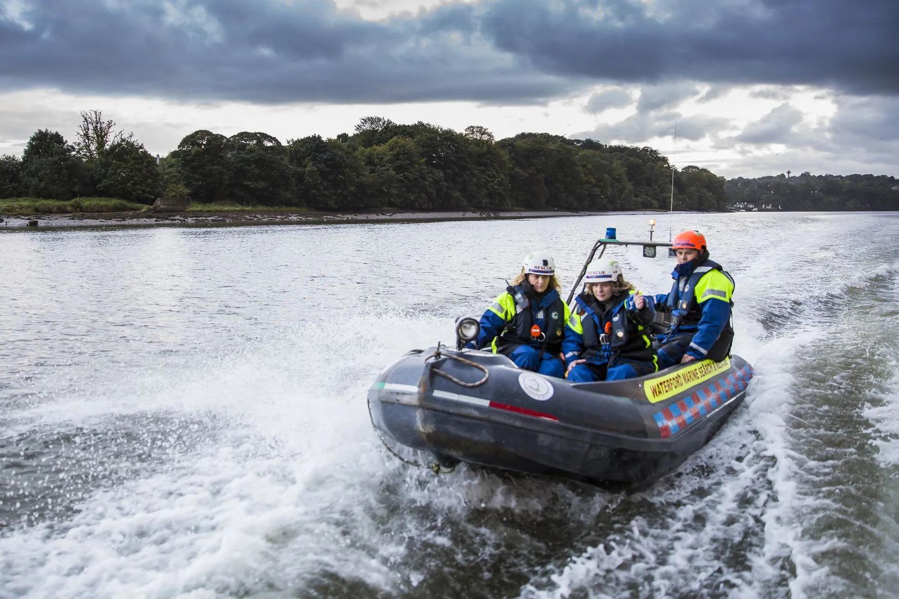 Waterford Marine Search and Rescue volunteers and rescue boats (3 of 6)